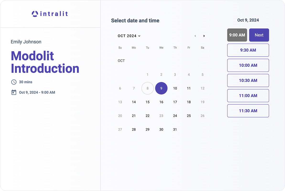 Seamless Appointment Management